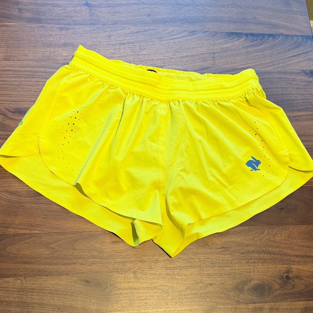 Rabbit Yellow Women's Fuel n Fly Shorts